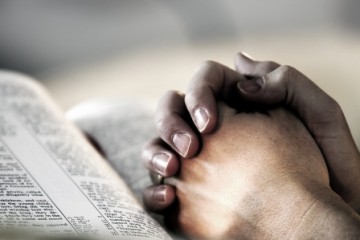 Hands in prayer Hands in prayer